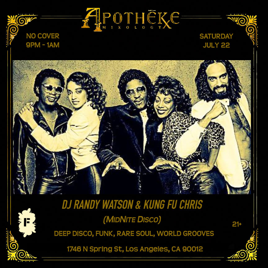 We’re excited to announce another edition of MidNite Disco at TownHouse in Venice next Saturday July