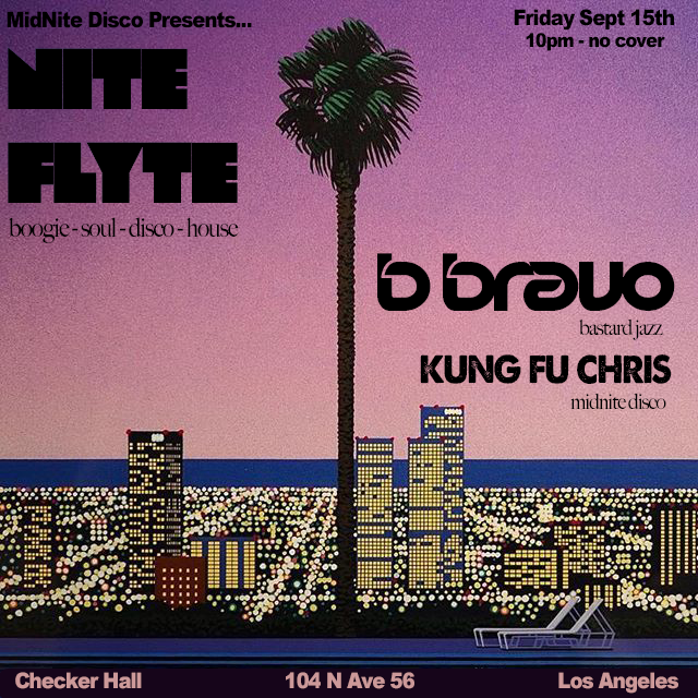 We’re excited to announce another edition of MidNite Disco at TownHouse in Venice next Saturday July