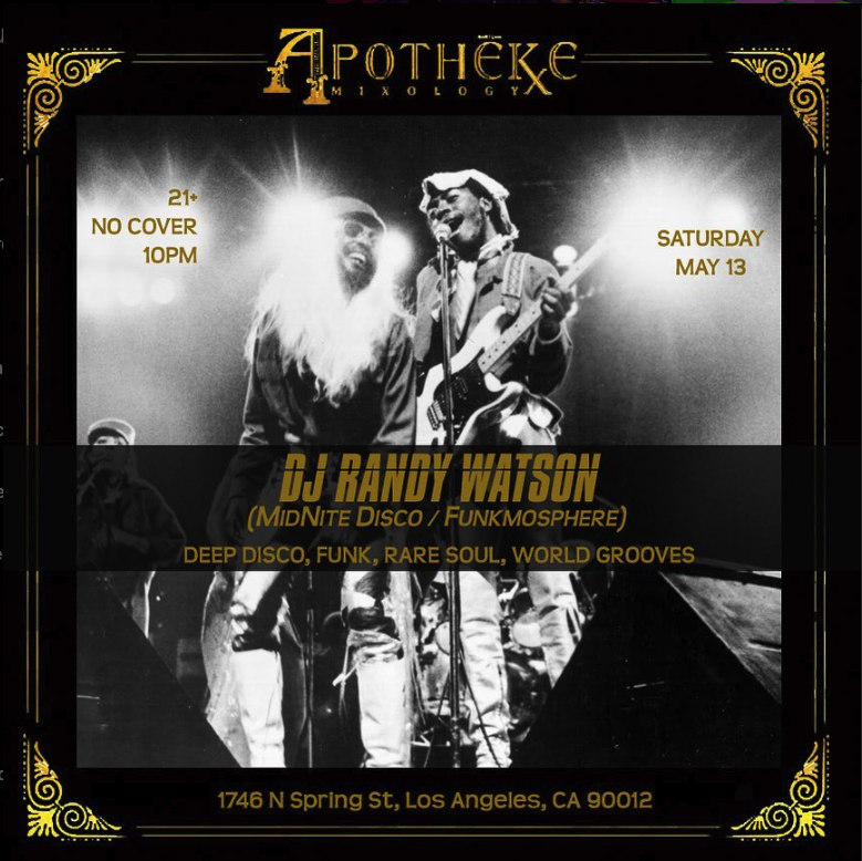 We’re excited to announce another edition of MidNite Disco at TownHouse in Venice next Saturday July