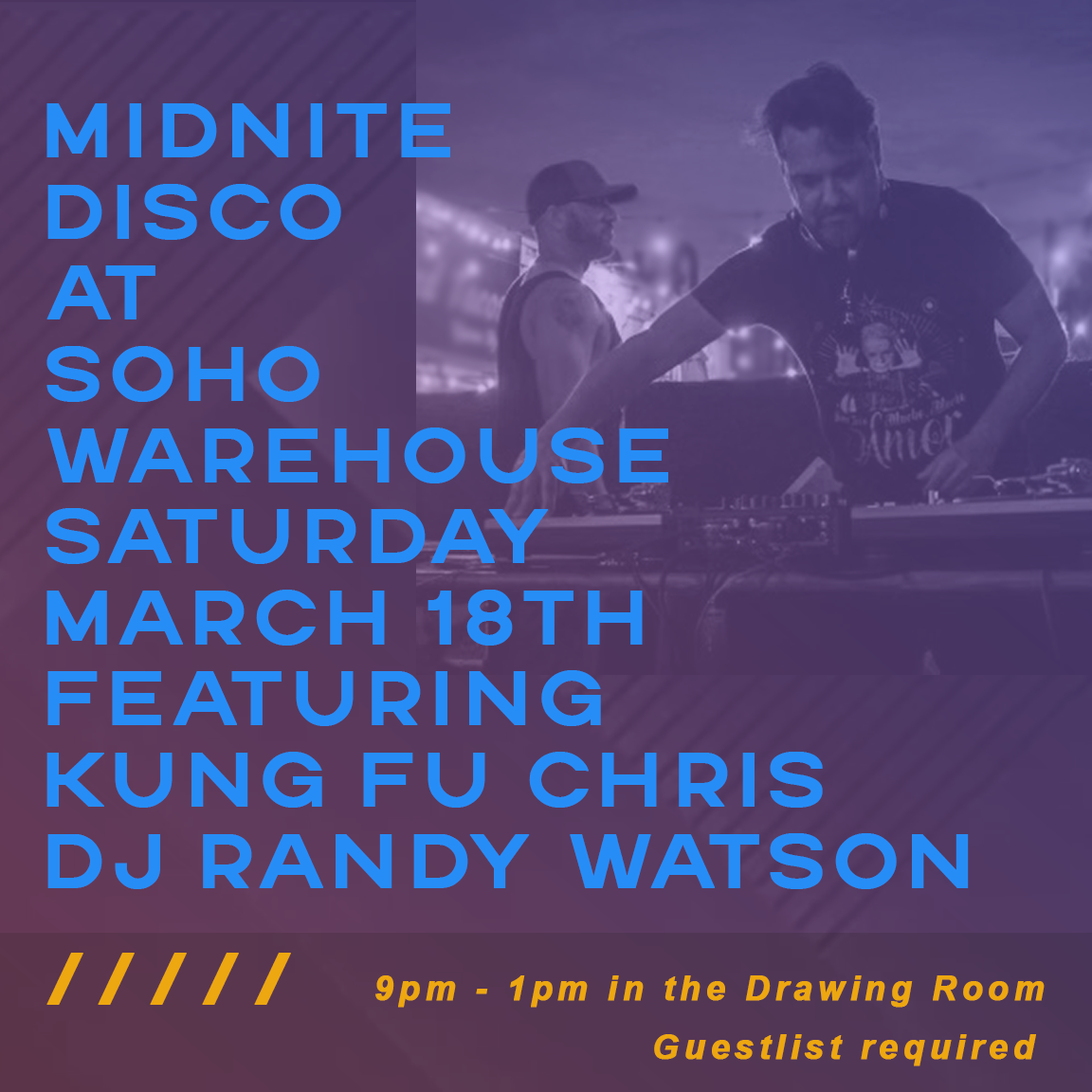 We’re excited to announce another edition of MidNite Disco at TownHouse in Venice next Saturday July