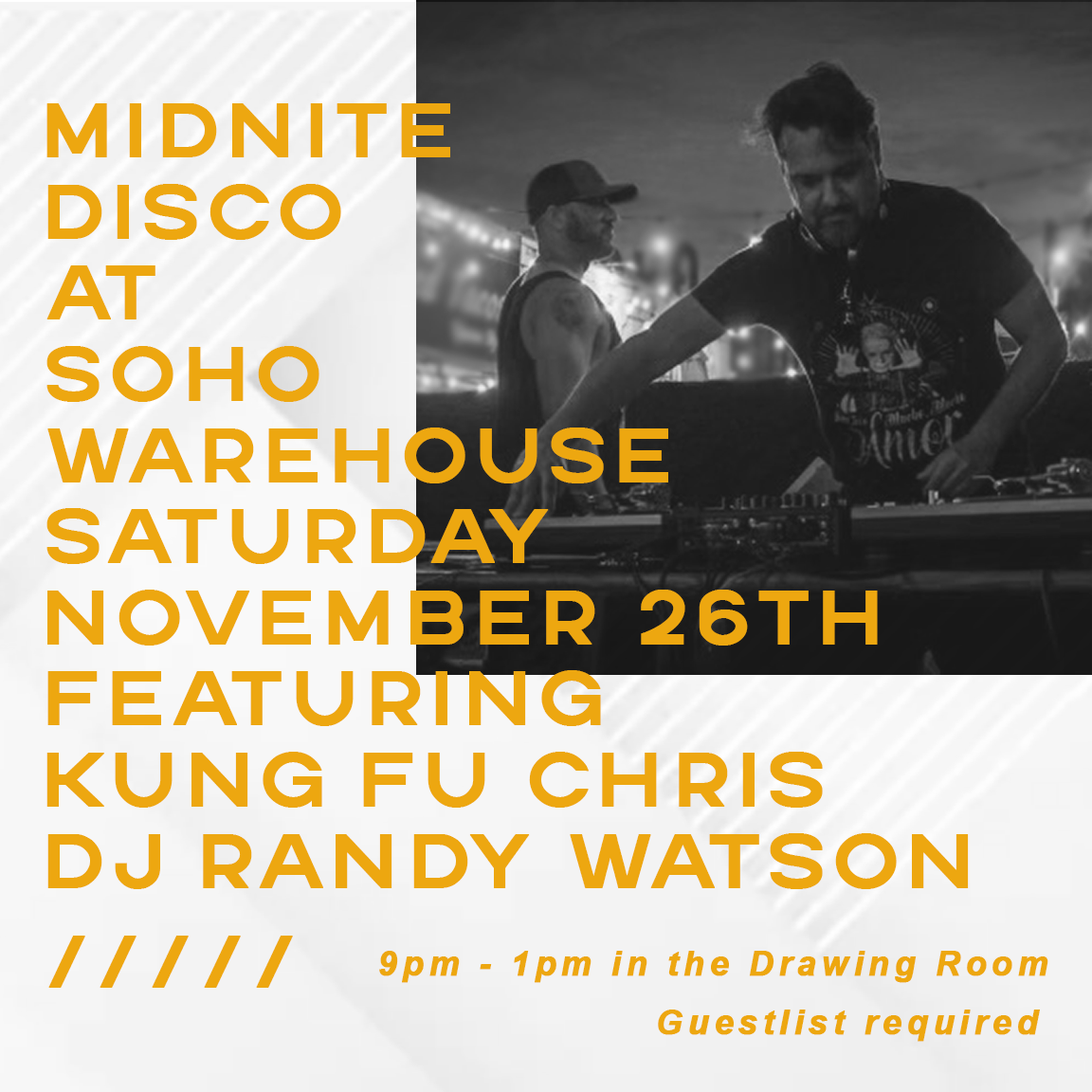 We’re excited to announce another edition of MidNite Disco at TownHouse in Venice next Saturday July